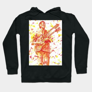 JOHN MCLAUGHLIN watercolor portrait .2 Hoodie